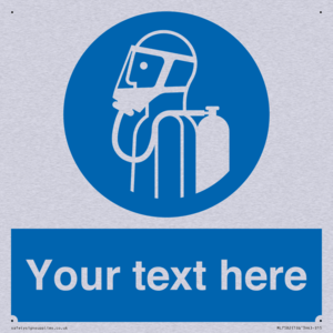 Custom use self contained breathing appliance